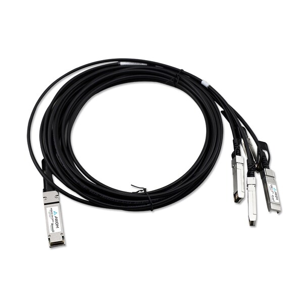 Axiom Axiom 40Gbase-Cr4 Qsfp+ To 4 Sfp+ Dac Cable For Alcatel 3M - QSFP-4X10G-C3M-AX - main